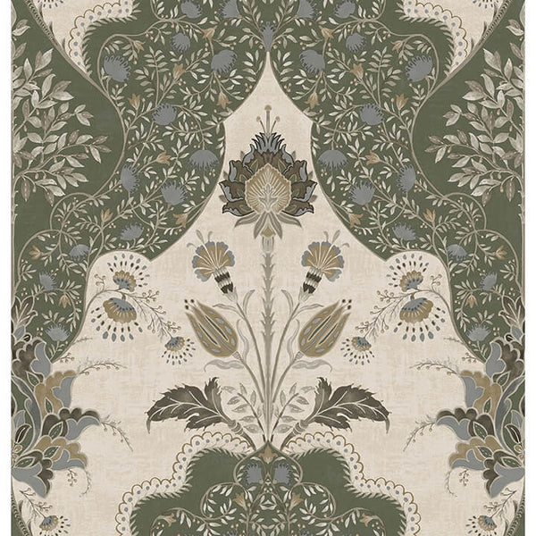 Auden, Green Wallcoverings | Malibu Wallcovering