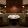 Kick Em Jenny - Avocado Upholstered Banquette | Architectural Fabrics