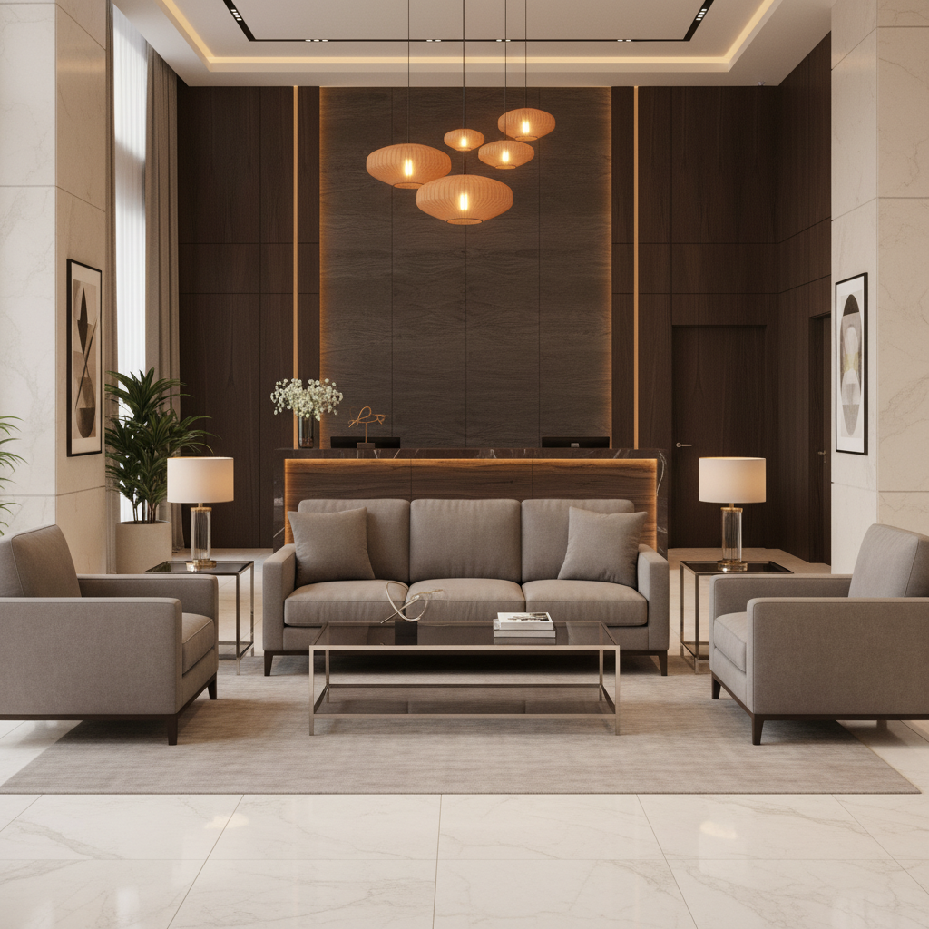 Soper Hole - Stone Upholstered Sofa | Architectural Fabrics