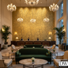 Montpelier | Hollywood Wallcoverings - Hotel Lobby commercial room setting