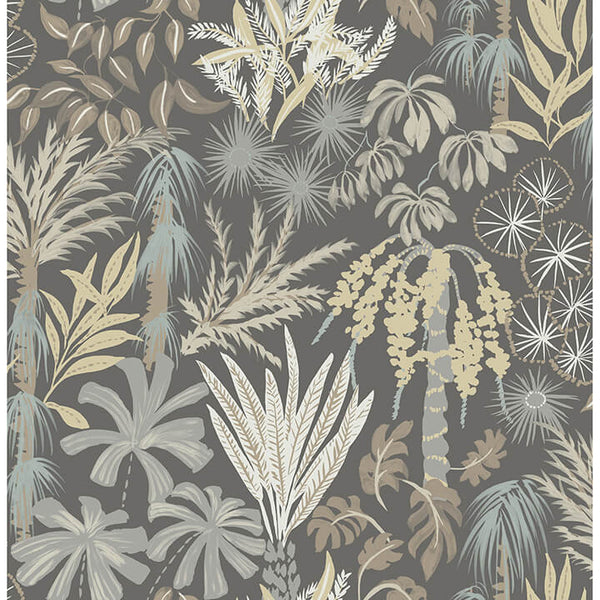 Everglades, Grey Wallcoverings | Malibu Wallcovering