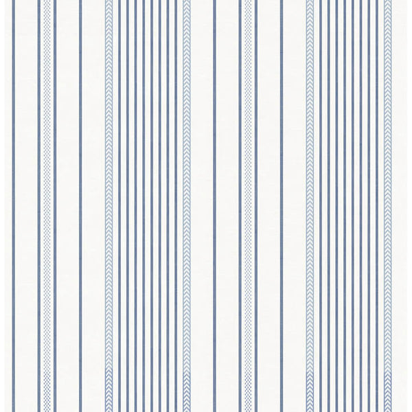 Navarres Stripe Blue | Jeffrey Stevens