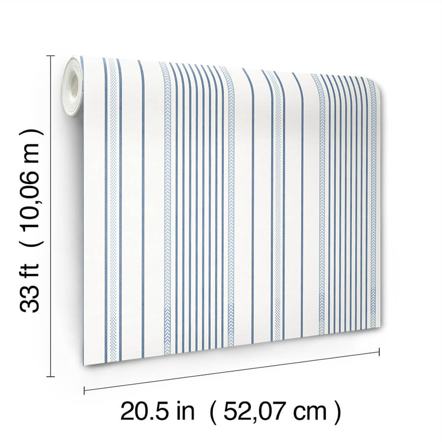 Navarres Stripe, Blue