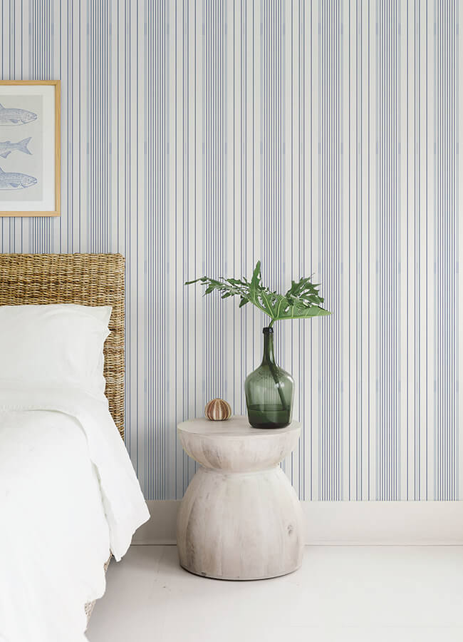 Navarres Stripe, Blue