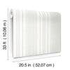 Navarres Stripe, Ivory