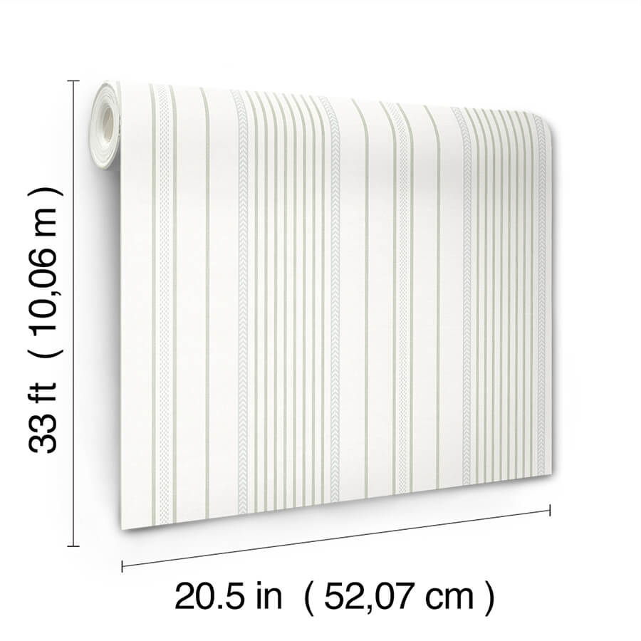Navarres Stripe, Ivory