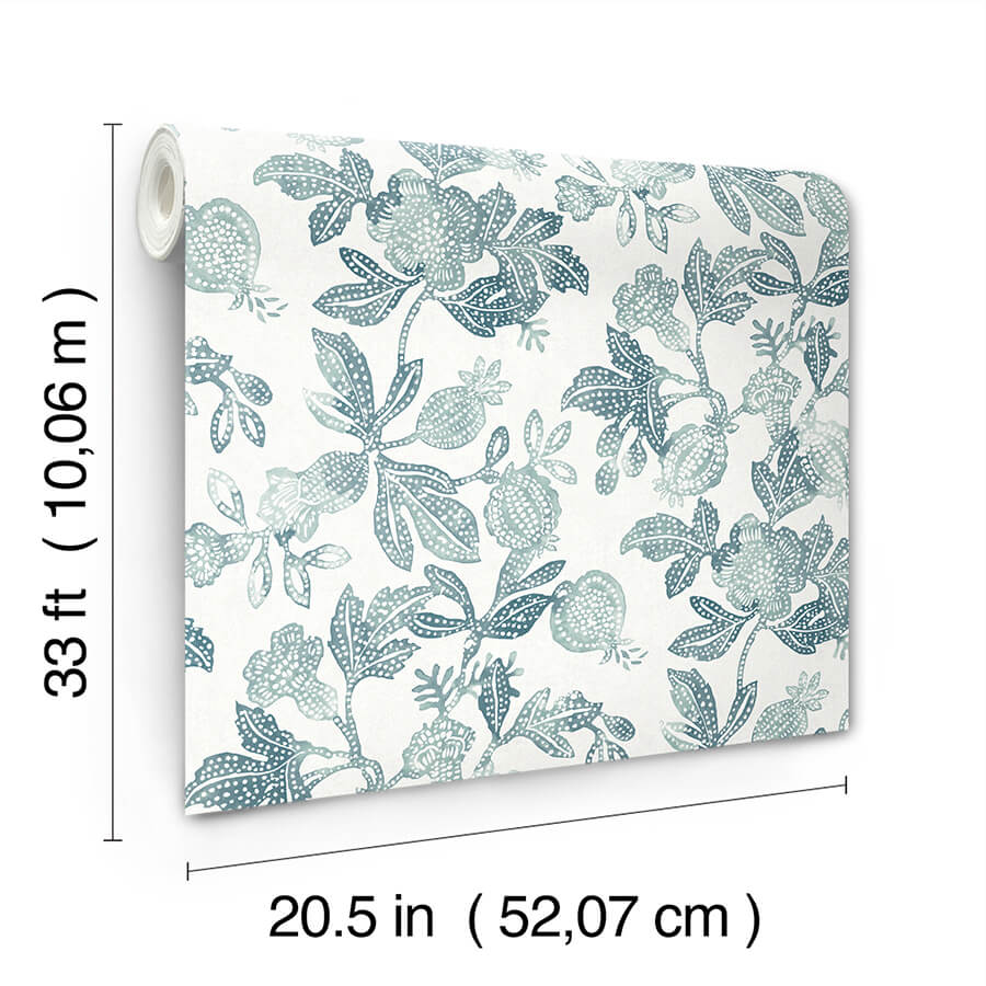 Beach Rose, Teal