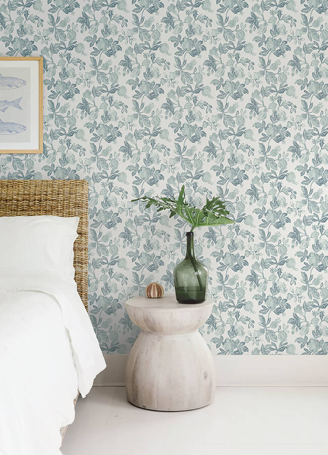 Beach Rose, Teal