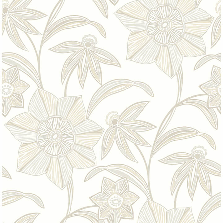 Star Flower, Beige
