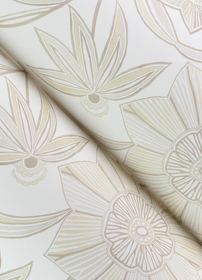 Star Flower, Beige