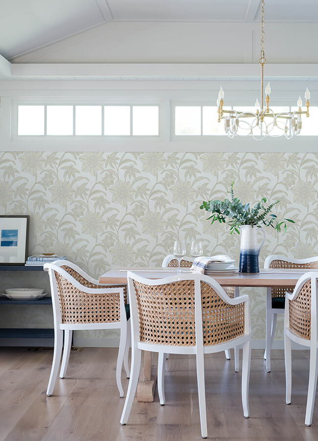 Star Flower, Beige