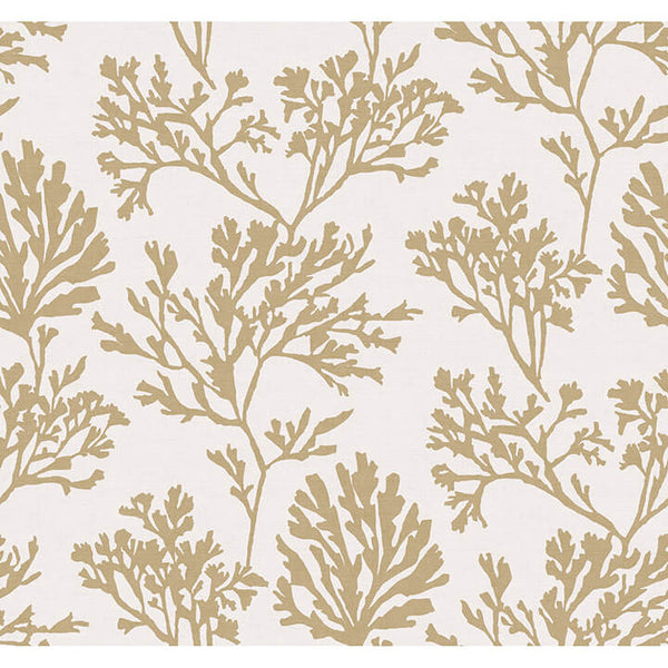 Tortuga - Gold Residential Wallcovering | Jeffrey Stevens