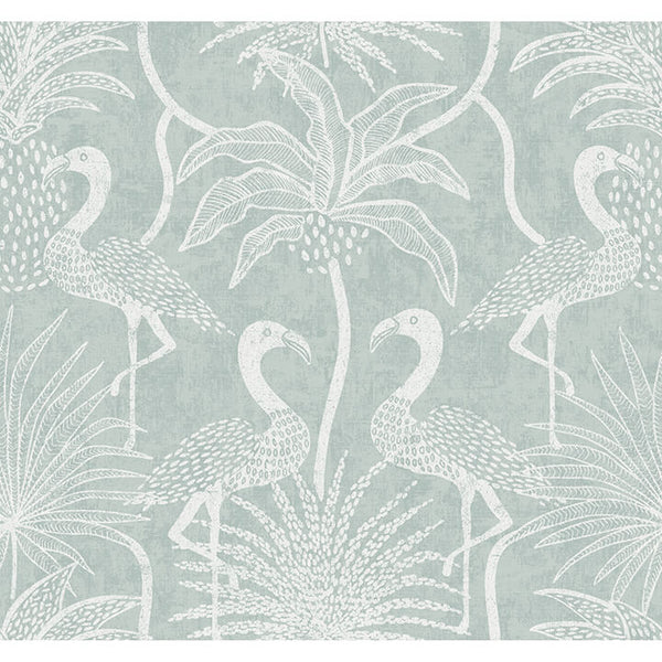 Biscayne, Turquoise Wallcoverings | Malibu Wallcovering