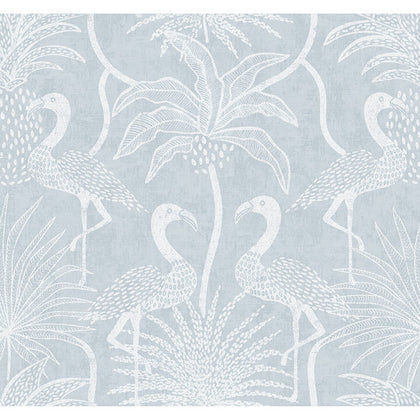 Biscayne - Sky Blue Residential Wallcovering | Jeffrey Stevens