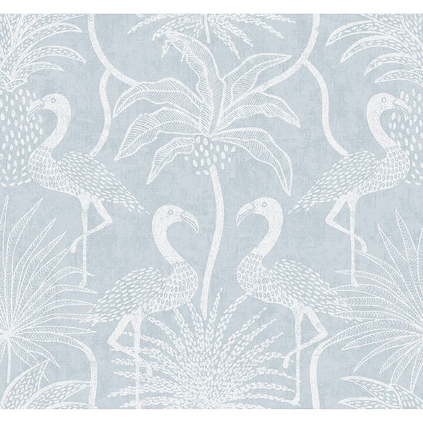 Biscayne - Sky Blue Residential Wallcovering | Jeffrey Stevens
