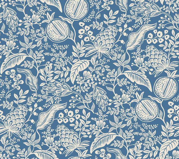 Pomegranate Blue & Ivory | Jeffrey Stevens
