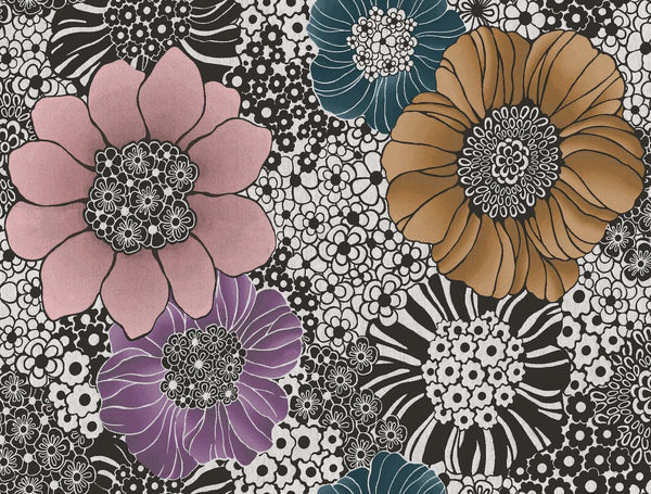 Anemones Black | Jeffrey Stevens