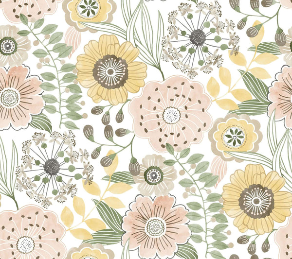 Artistic Bouquet Coral & Lemon | Jeffrey Stevens