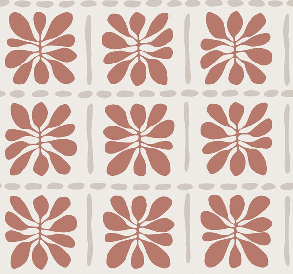 Mimosa Fleur Terracotta | Jeffrey Stevens