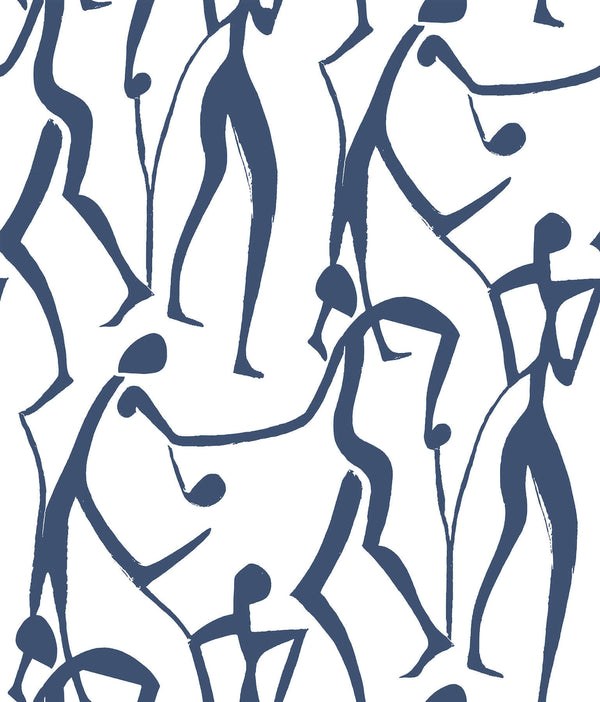 Joyful Dancers Ultramarine | Jeffrey Stevens
