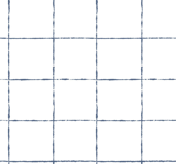 La Vitre Plaid Ultramarine | Jeffrey Stevens