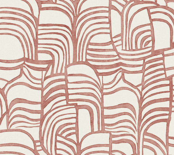 Featherwork Red | Jeffrey Stevens