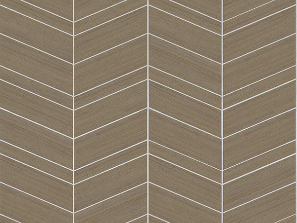 Chevron Abaca Cinnamon | Jeffrey Stevens
