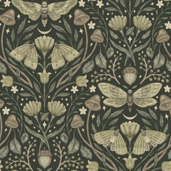Mystic Moth Dark Green | Jeffrey Stevens