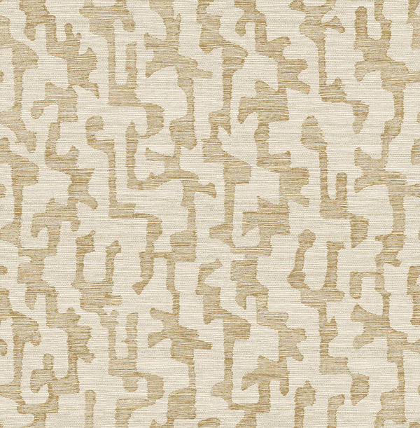 Cipher, Chestnut Wallcoverings | Malibu Wallcovering