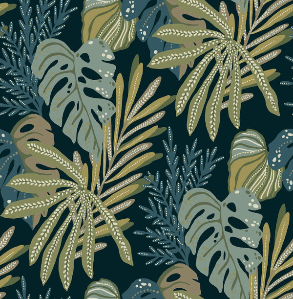Alocasia, Green Wallcoverings | Malibu Wallcovering