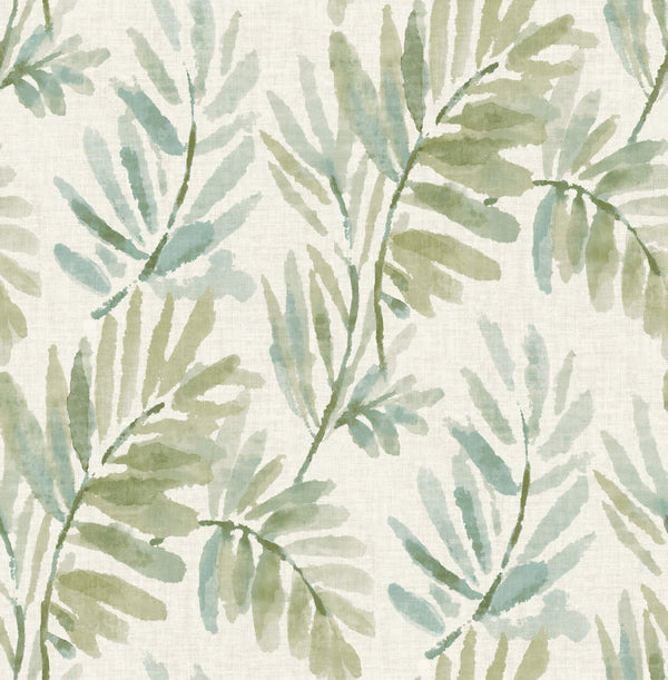 Serenade, Sea Green Wallcoverings | Malibu Wallcovering