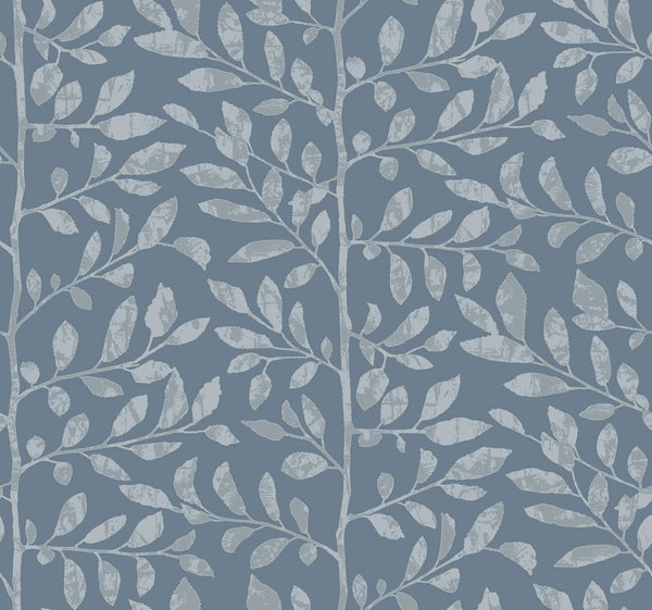 Sagecrest, Blue Wallcoverings | Malibu Wallcovering