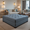 Manchioneel - Pacific Upholstered Ottoman | Architectural Fabrics