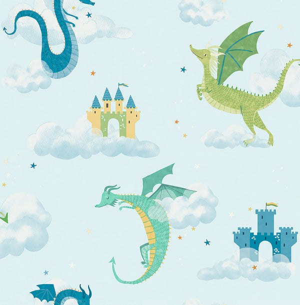Magical Dragons Blue | Jeffrey Stevens