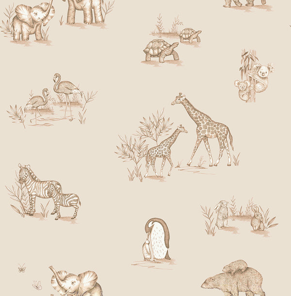 Safari Babies Beige | Jeffrey Stevens