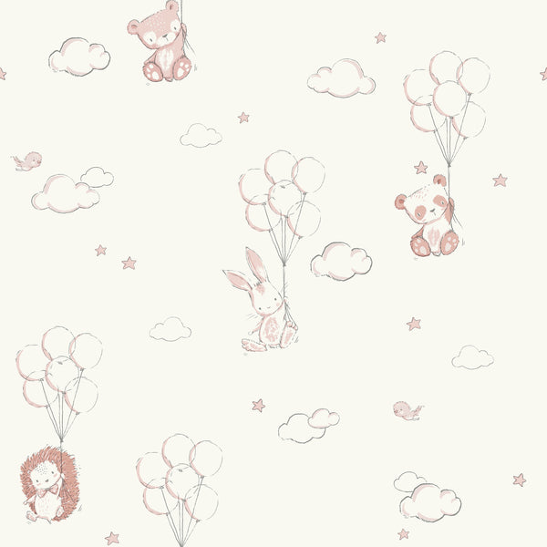 Floating Balloons Pink | Jeffrey Stevens