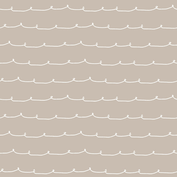 Wiggle Line Taupe | Jeffrey Stevens