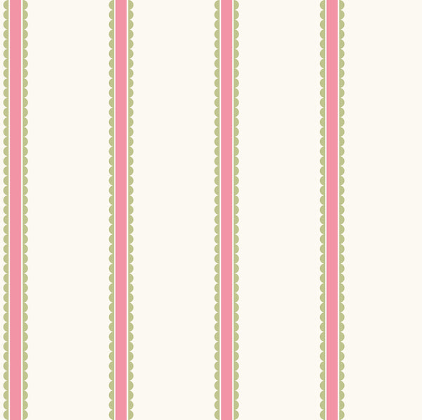Bobbin Stripe Fuchsia | Jeffrey Stevens