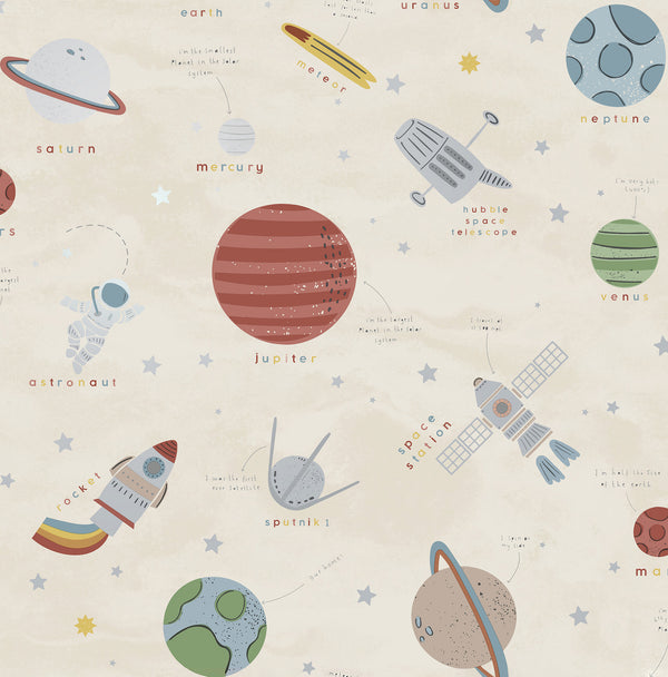 Space Adventure Beige | Jeffrey Stevens
