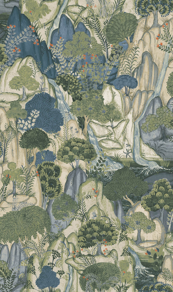 Falling Waters Sapphire | Jeffrey Stevens