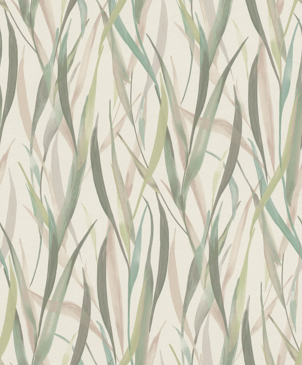 Willoughby, Green Wallcoverings | Malibu Wallcovering