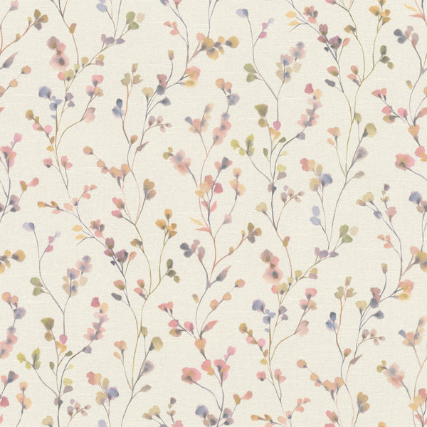 Romy, Pink Wallcoverings | Malibu Wallcovering