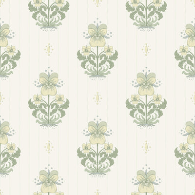 Gullvie - White Residential Wallcovering | Jeffrey Stevens