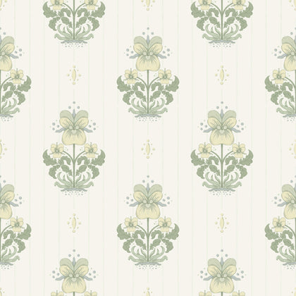 Gullvie - White Residential Wallcovering | Jeffrey Stevens