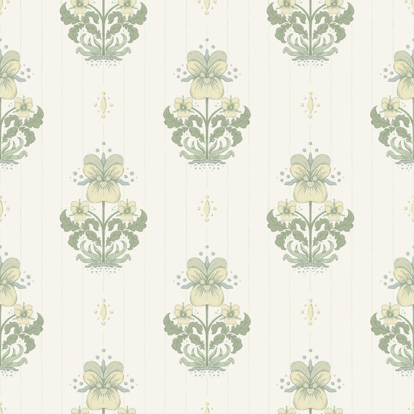 Gullvie - White Residential Wallcovering | Jeffrey Stevens