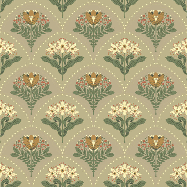 Maj, Taupe Wallcoverings | Malibu Wallcovering