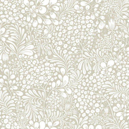 Siv - Dark Grey Residential Wallcovering | Jeffrey Stevens