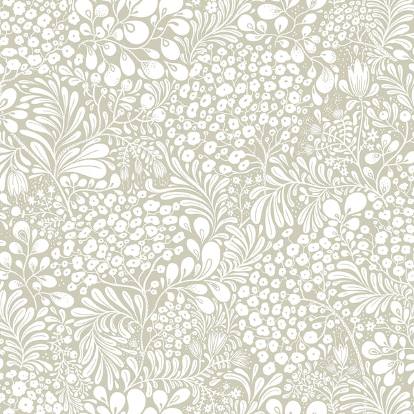 Siv - Dark Grey Residential Wallcovering | Jeffrey Stevens