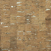 Nantucket Grasscloth Honey Brown & Metallic Silver Wallcovering | Phillipe Romano