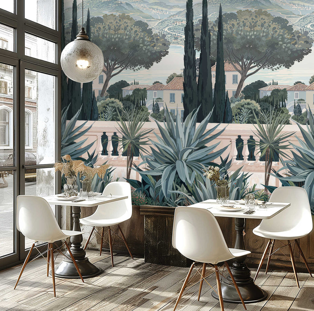 Livingwalls Design Panel Hot Spots Light Blue Wallcovering | AS Creation